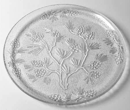 Ponderosa Pine Serving Plate by Tiara