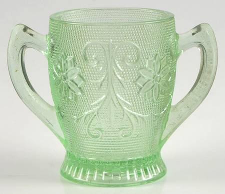 Sandwich Light Green (Chantilly Green) Open Sugar by Tiara