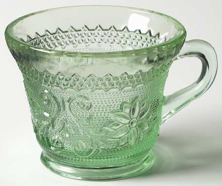 Sandwich Light Green (Chantilly Green) Punch/Snack Cup