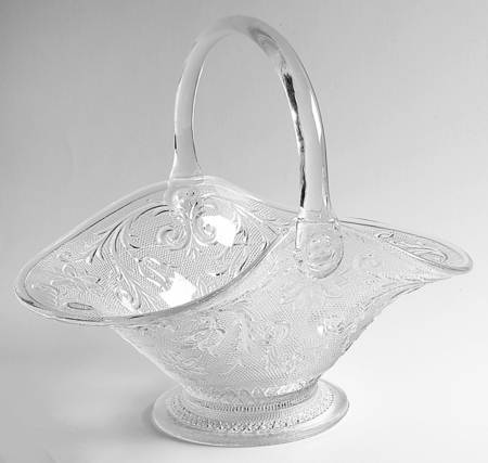 Sandwich Clear 11" Handled Basket