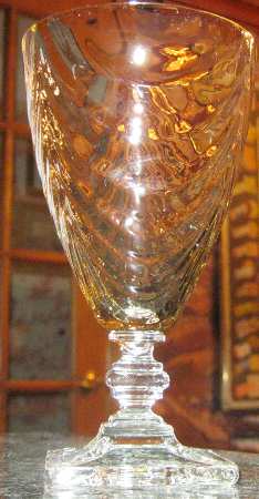 15064 Yellow (Mandarin) Water Goblet
