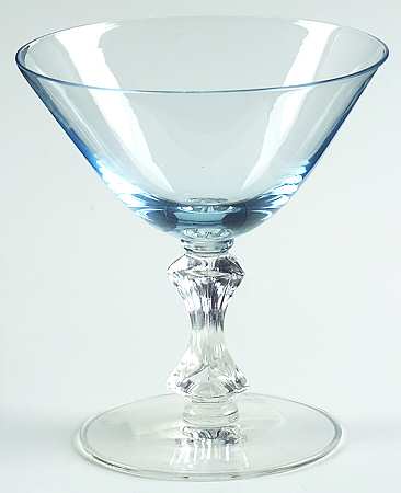 Cerulean Blue Champagne/Tall Sherbet