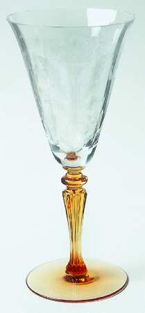 Julia Amber (Amber Stem and Foot, Stem 15011) by Tiffin-Franciscan