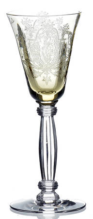 La Fleure Yellow (Stem 15024) Cordial Glass
