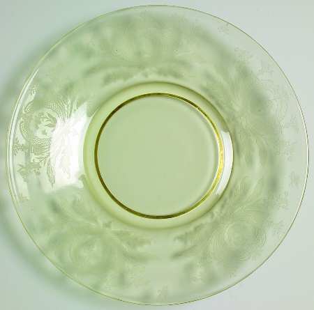 La Fleure Yellow (Stem 15024) Mayonnaise Underplate Only
