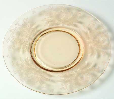 La Fleure Yellow (Stem 15024) 7" Salad Plate