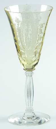 La Fleure Yellow (Stem 15024) Wine Glass