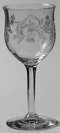 Special Thistle Wine Glass