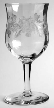 Special Thistle Water Goblet