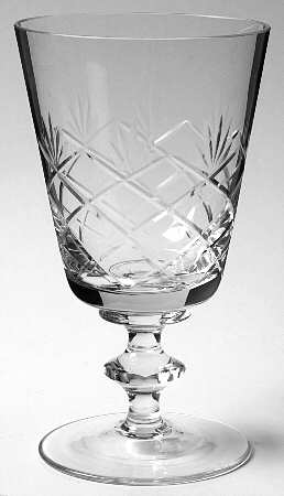Fern Water Goblet by Toscany
