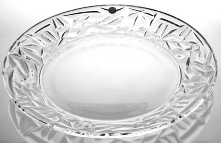 Rock Cut 12" Round Platter by Tiffany
