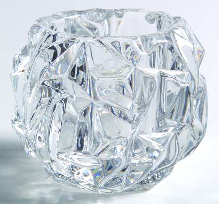 Rock Cut Votive Candleholder by Tiffany