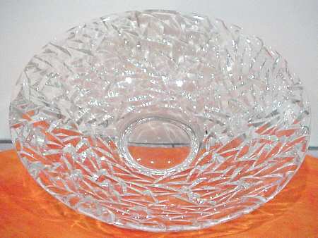 Rock Cut 12" Round Bowl