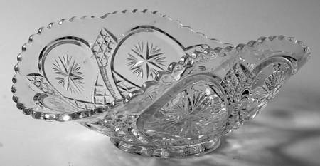 Ornate Star Banana Bowl by Tarentum