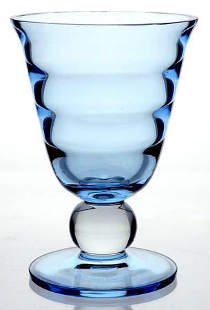 Optic Copen Blue 7" Flower Vase