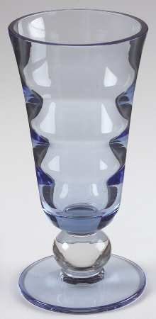 Optic Copen Blue 9" Flared Vase