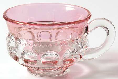 King's Crown-Cranberry Flashed (Top & Bottom) Cup Only