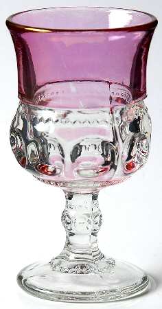 King's Crown-Cranberry Flashed (Top & Bottom) Wine