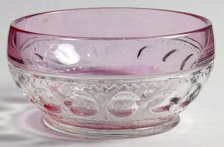 King's Crown-Cranberry Flashed (Top & Bottom) Cereal Bowl