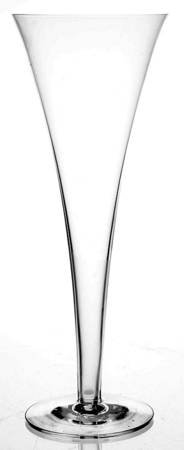 Trumpet Hollow Stem Fluted Champagne