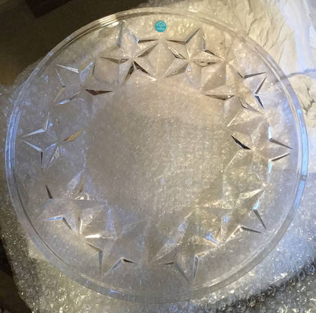 Stars 12" Sandwich Plate