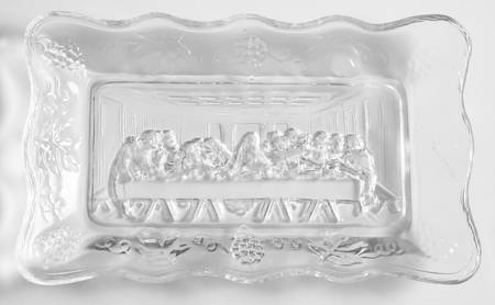 Animals & Figurines Clear Lord's Supper Tray by Tiara