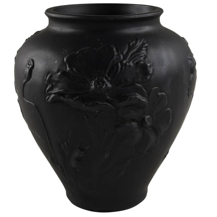 Poppy Black Satin (Giftware) by Tiffin-Franciscan