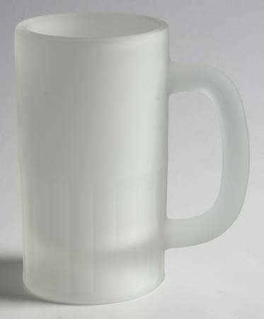 Frosted Crystal Clear Tankard by Tiara