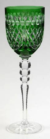 THJ3 Green Water Goblet