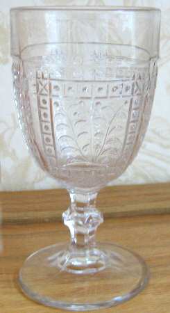 Panelled Nightshade Clear by US Glass