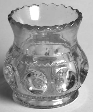 King's Crown Clear Toothpick Holder