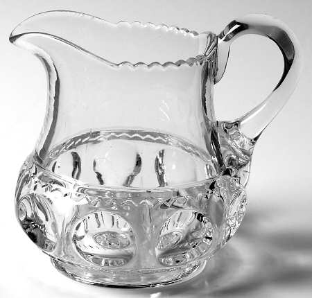 King's Crown Clear Creamer