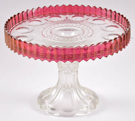 Manhattan Ruby Stain by US Glass