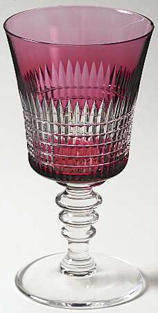 Renaissance Ruby Water Goblet