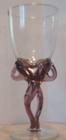 AC21 (Various color stems) Water Goblet