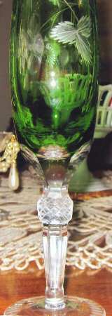 HO21 Green Fluted Champagne by Hortensja (Hortensia)