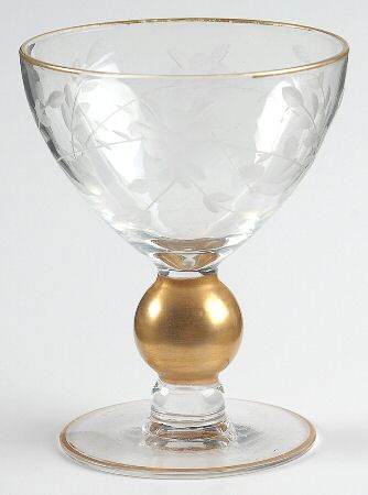 UNK102 Clear (Gold Trim) by Unknown Manufacturer