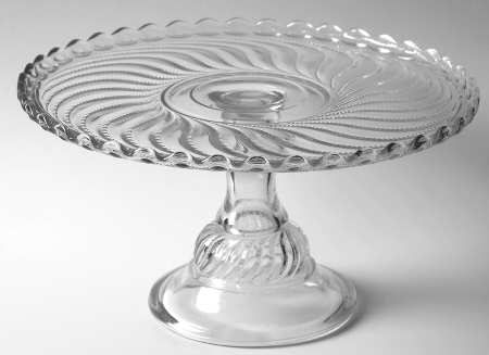 Beaded Swirl and Disk by US Glass