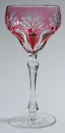 UNK4449 Cranberry Water Goblet