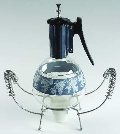 COL35 Coffee Carafe W/Metal Stand & Burner