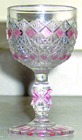 Fine Cut and Block Ruby Flash by US Glass