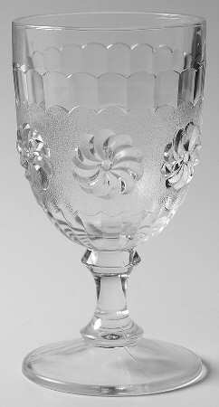 Roman Rosette Clear by US Glass