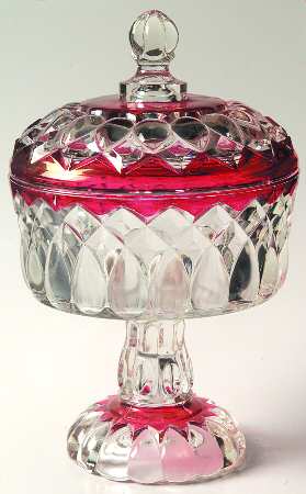 Art Ruby Flashed by US Glass