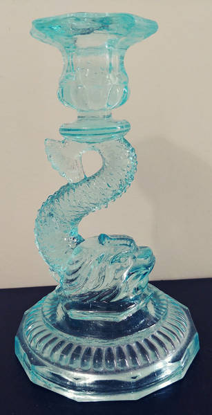 Animals & Figurines 8" Dolphin Candlestick