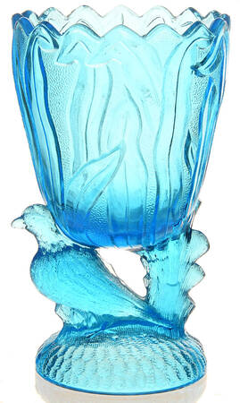 Animals & Figurines Bird Vase by Guernsey Glass Co