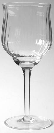 Canaletto (Straight Optic) Wine Glass by Luigi Bormioli