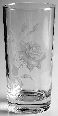 Royal Rose Highball Glass