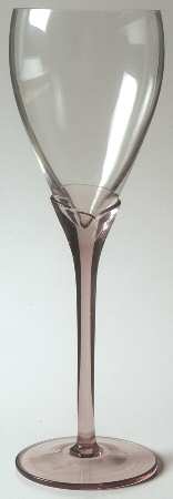 UNK1026 (Lavender Stem) Wine Glass by Unknown Manufacturer