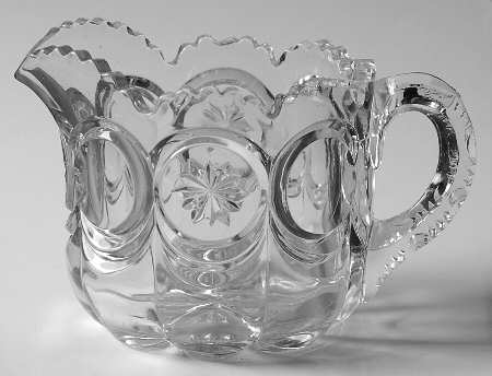 Knobby Bulls Eye Clear by US Glass