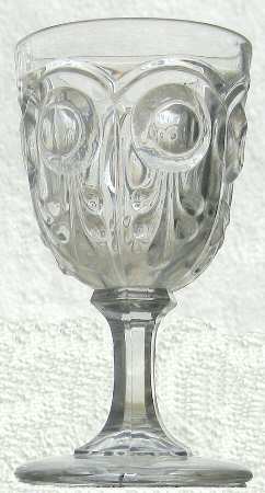 Bulls Eye and Fleur de Lis by Union Glass Company